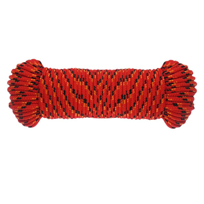 XF Root 12979 Strong and Durable Braided Rope - Red