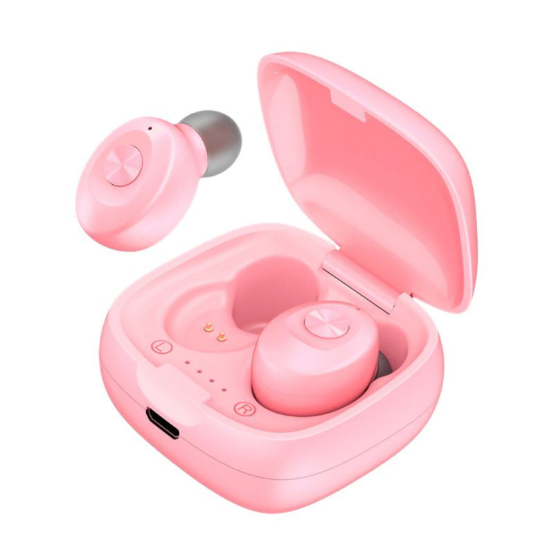 XG12 Tws Mini Premium Bluetooth Earphones - Pink