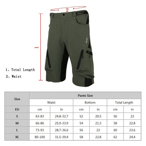 Lixada Baggy Shorts Cycling Biking Pants