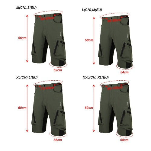 Lixada Baggy Shorts Cycling Biking Pants