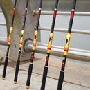 Portable Carbon Hard Fishing Rod Superhard Telescopic Fishing Rod Spinning Sea Rod 2.1M～3.6M