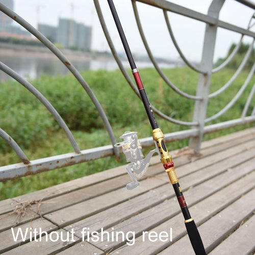 Portable Carbon Hard Fishing Rod Superhard Telescopic Fishing Rod Spinning Sea Rod 2.1M～3.6M