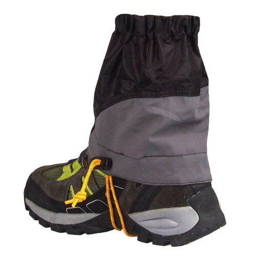 Outdoor Silicon Coated Nylon Waterproof Ultralight Gaiters Leg Protection Guard Hiking Climbing Trekking