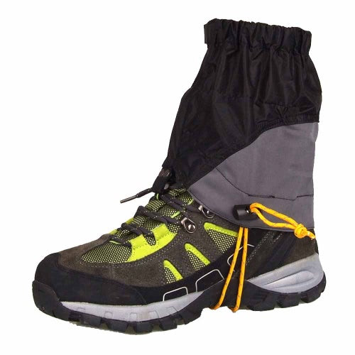 Outdoor Silicon Coated Nylon Waterproof Ultralight Gaiters Leg Protection Guard Hiking Climbing Trekking