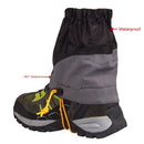 Outdoor Silicon Coated Nylon Waterproof Ultralight Gaiters Leg Protection Guard Hiking Climbing Trekking