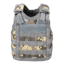 Tactical Beer Vest Military Molle Mini Miniature Beverage Bottle Can Cooler Holder Sleeve