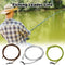 1M 30LB Fishing Leader Line Nylon Leader Line with Ring Swivel Quick Swivel Carp Fishing Accessory