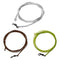 1M 30LB Fishing Leader Line Nylon Leader Line with Ring Swivel Quick Swivel Carp Fishing Accessory