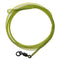 1M 30LB Fishing Leader Line Nylon Leader Line with Ring Swivel Quick Swivel Carp Fishing Accessory