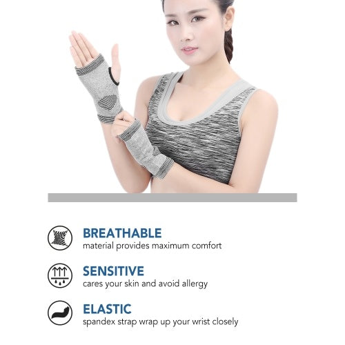 Wrist Support Bamboo Charcoal Sports Palm Brace Fitness Wrist