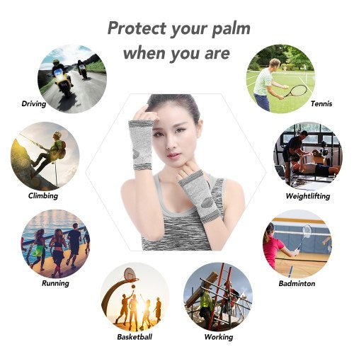 Wrist Support Bamboo Charcoal Sports Palm Brace Fitness Wrist