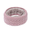 Winter Ribbed Knitted Circle Loop Ring Scarf