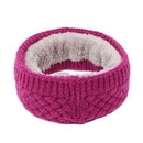 Winter Ribbed Knitted Circle Loop Ring Scarf