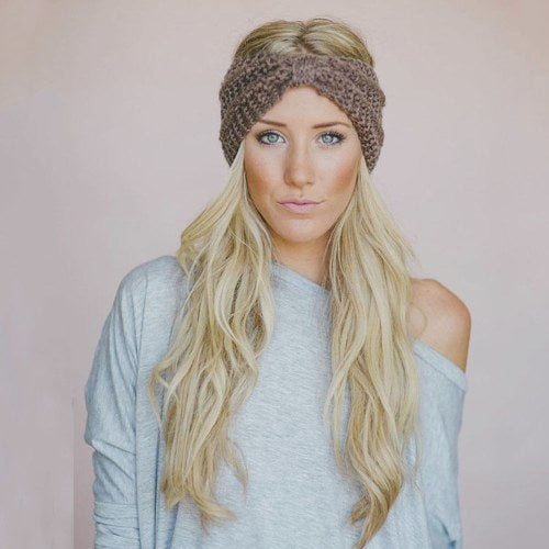 Fashion Winter Warm Women Crochet Headband