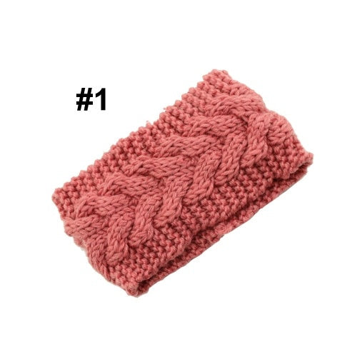 Winter Fashion Women Knitted Turban Headbands