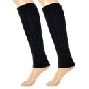 Winter Women Knitted Crochet Thigh Leg Warmer Cover