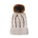 Winter Warm Women and Kids Knitted Crochet Wool Hat