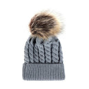 Winter Warm Women and Kids Knitted Crochet Wool Hat