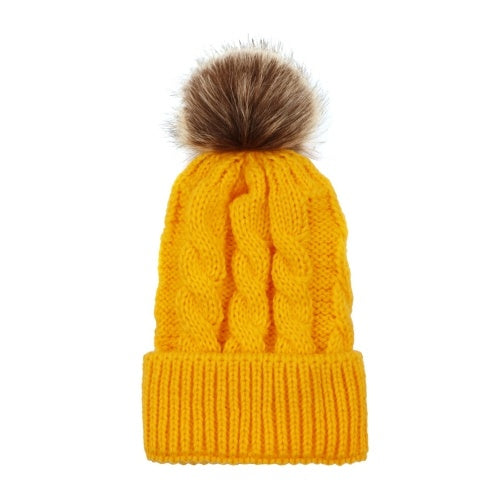 Winter Warm Women and Kids Knitted Crochet Wool Hat