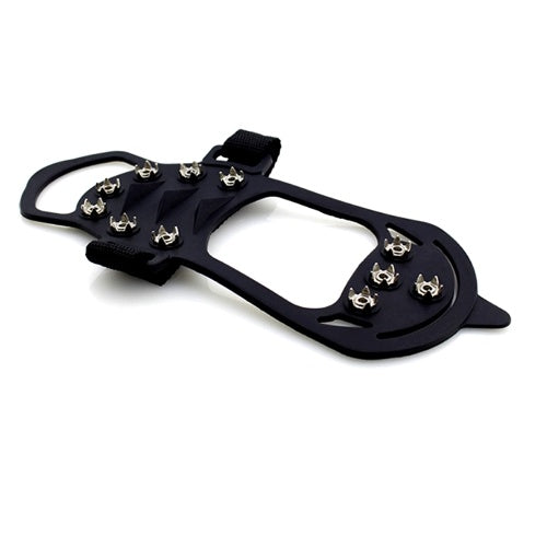 Anti Slip 11 Teeth Stainless Steel Silicone Crampons