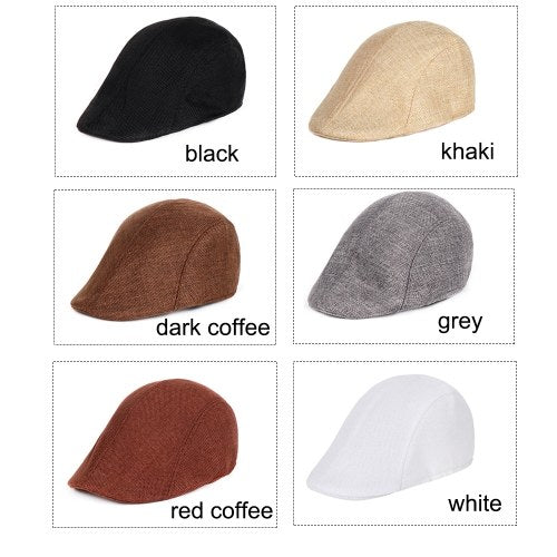 Autumn Winter Breathable Cotton Blend Beret