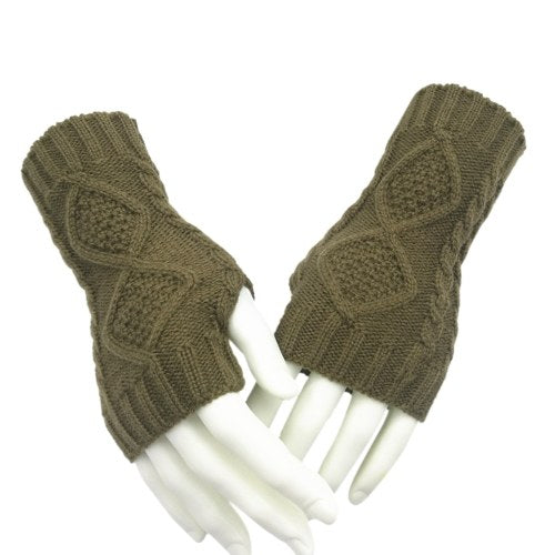 Winter Fall Knitted Gloves