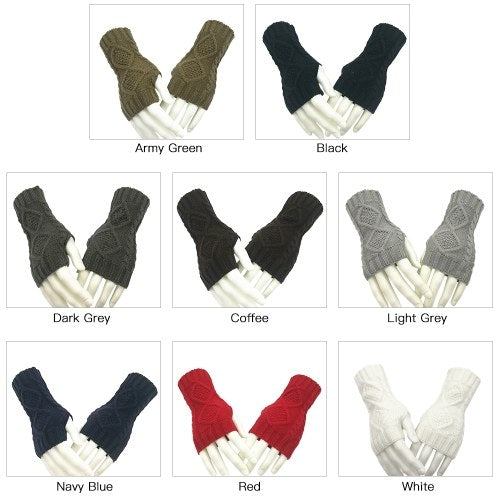 Winter Fall Knitted Gloves