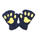 Women Super Lovely Bear Plush Cat Paw Claw Glove