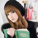 Winter Warm Women Knitted Braided Beanie Hats