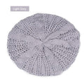 Winter Warm Women Knitted Braided Beanie Hats