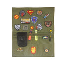 EDC Tactics Badge Display Cloth