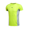 LI-NING Running Series Quick Dry Breathable Summer Sports Wear Men T-shirt Short Sleeve AHSK181