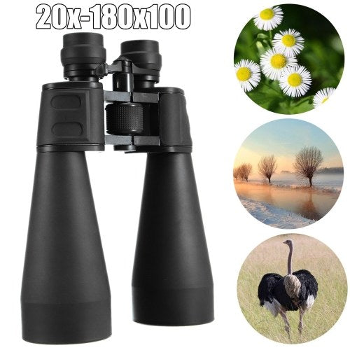 Professional Binocular Adjustable 20-180x100 Zoom Binoculars Outdoor Telescope