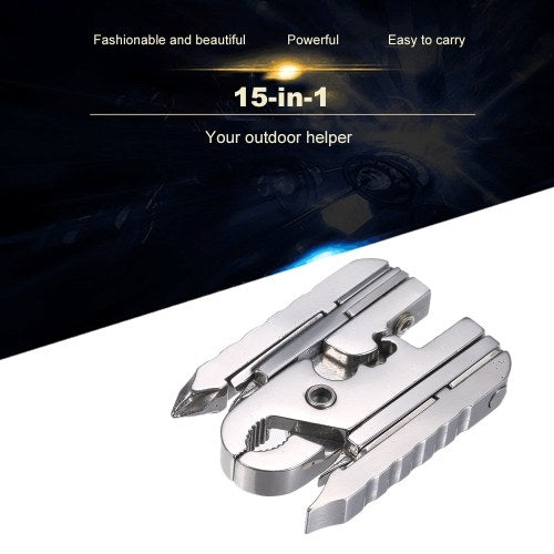 Multi-function Outdoor Tool Clamp Mini-pliers Portable Folding Equipment Pocket Camping Gear Kits