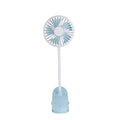 Portable USB Rechargeable Clip-on Fan