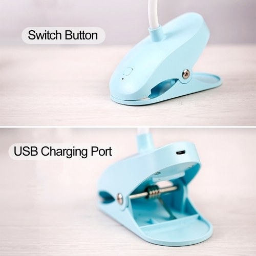 Portable USB Rechargeable Clip-on Fan