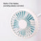 Portable USB Rechargeable Clip-on Fan