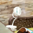 Portable USB Rechargeable Clip-on Fan