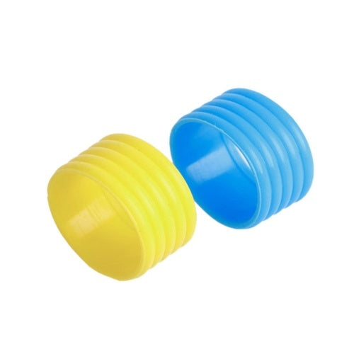 10Pcs Tennis Racket Handle Anti-slip Rings Sweat Absorbent Silicone Tennis Racket Overgrip Tennis Handle Rings