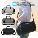 30L Waterproof Travel Duffele Bag with Separate Shoe Compartment for Men Women Sports Gym Tote Bag