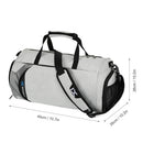 30L Waterproof Travel Duffele Bag with Separate Shoe Compartment for Men Women Sports Gym Tote Bag