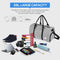 28L Waterproof Travel Duffele Bag with Separate Shoe Compartment for Men Women Sports Gym Tote Bag