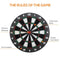 Security Plastic Dart Game Dartboard