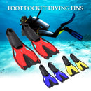 Lixada Adults Diving Fins Full Foot Diving Fins Close Heel Training Flippers Foot