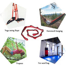 110CM 23KN Yoga Dasiy Chain Nylon Climbing Loop Strong Yoga Hammock Tree Swing Strap Safety Climbing Sling