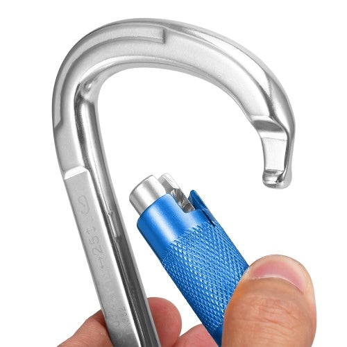 25KN Twist Locking Gate Carabiner