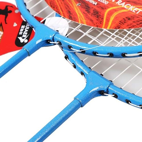 2 Player Badminton Racket Set Indoor Outdoor Sports Students Children Practice Badminton Racquet with Cover Bag