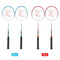 2 Player Badminton Racket Set Aluminum Indoor Outdoor Sports Practice Badminton Racquet with Cover Bag