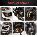 9+1 BB 6.3:1 High Speed Baitcasting Reel Baitcast Fishing Reel