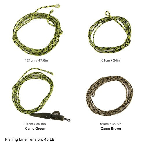 1pcs / 4pcs Lead Core Fishing Line